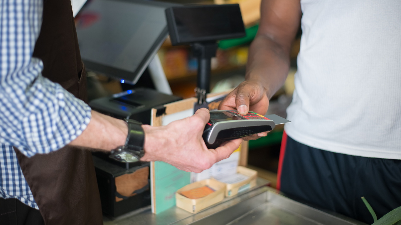 Paying by Cash or Card