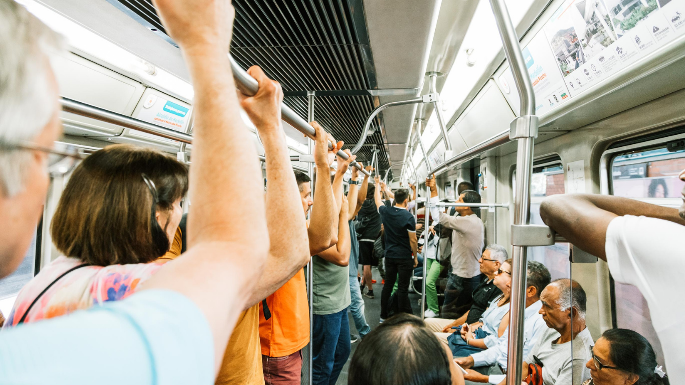 Taking a Train or Metro