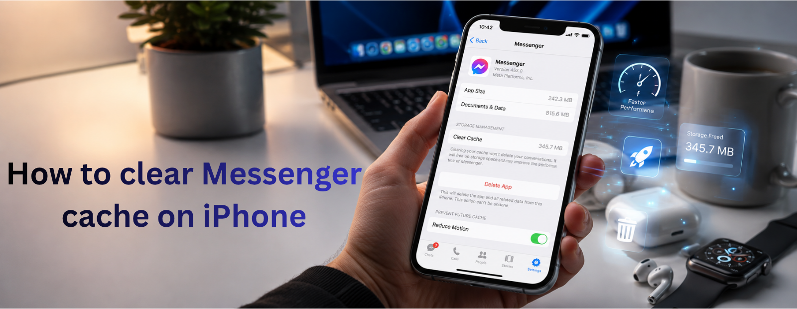 how-to-clear-messenger-cache-on-iphone