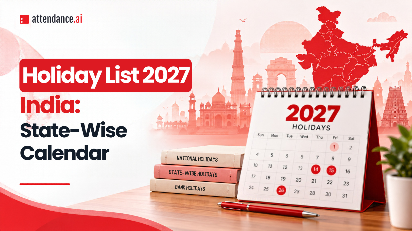 Holiday List 2027 for India: National, Gazetted & State-Wise Holidays