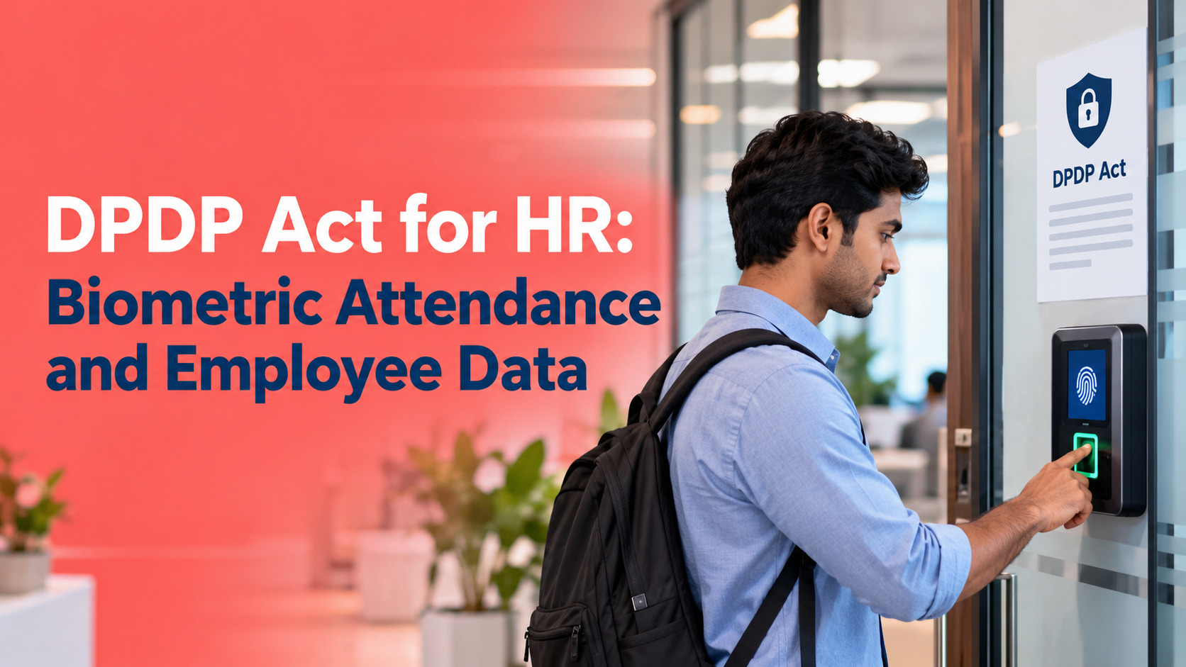 DPDP Act for HR: Employee Data, Biometric Attendance, Consent and Compliance Checklist