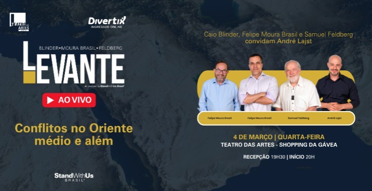 Banner da peça Levante