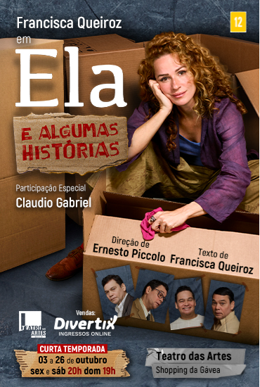 Capa da peça Ela e Algumas Histórias