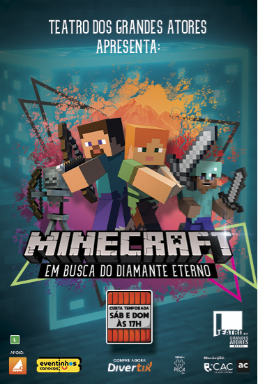 Capa da peça Minecraft