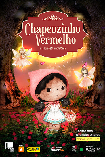 Capa da peça Chapeuzinho Vermelho