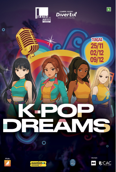 Capa da peça K-Pop Dreams TDA