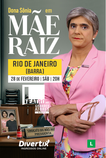 Capa da peça D. Sônia em Mãe Raiz