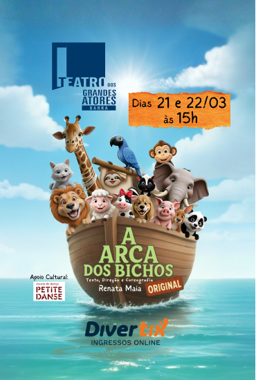 Capa da peça A Arca dos Bichos