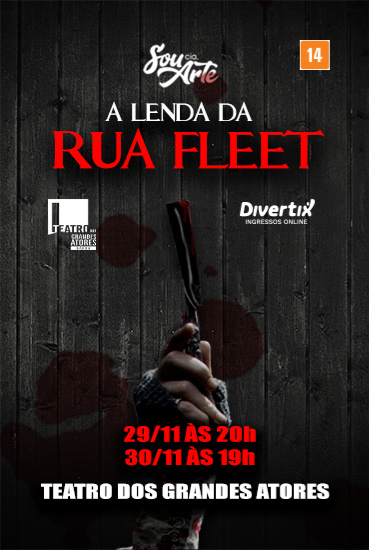 Capa da peça A Lenda da Rua Fleet