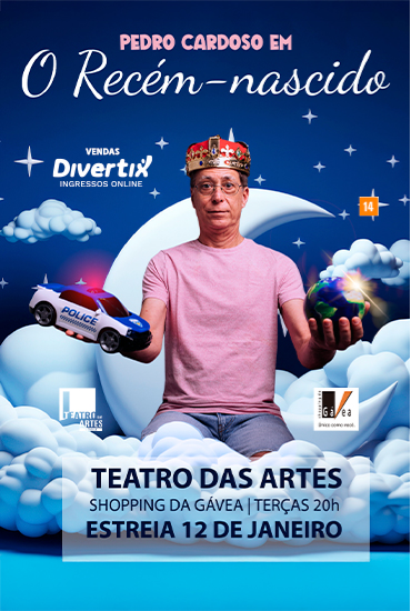 Capa da peça O RECÉM-NASCIDO