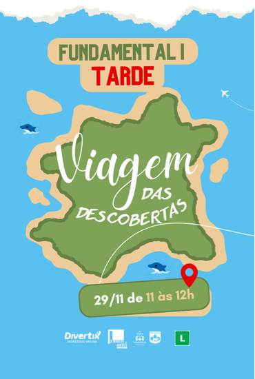 Capa da peça Viagem das Descobertas - Tarde - Maple Bear Botafogo