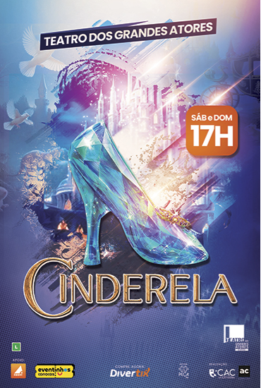 Capa da peça Cinderela