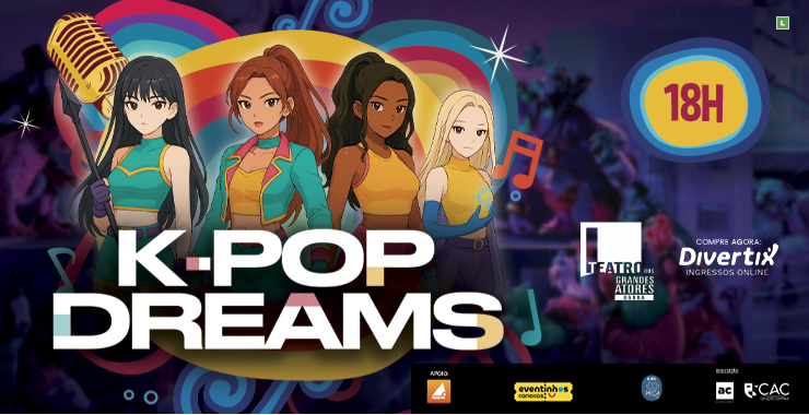 Banner da peça K-Pop Dreams TGA