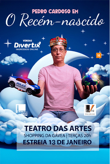 Capa da peça O RECÉM-NASCIDO