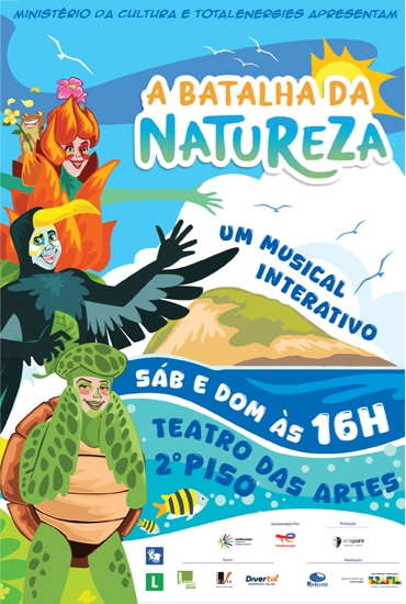Capa da peça A Batalha da Natureza