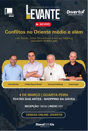 Capa da peça Levante