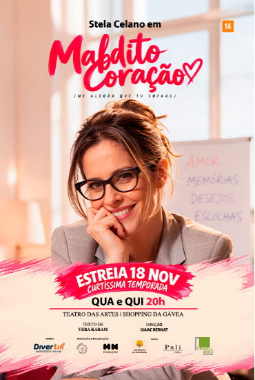Capa da peça Maldito Coração