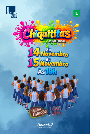 Capa da peça Chiquititas - o musical