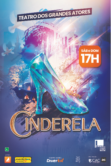Capa da peça Cinderela