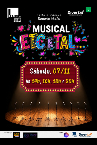 Capa da peça Musical Etc e Tal