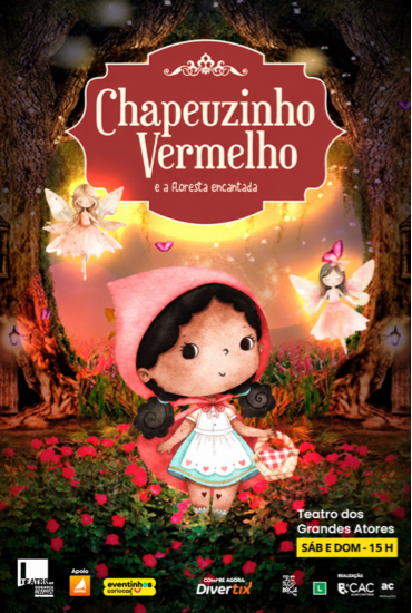 Capa da peça Chapeuzinho Vermelho