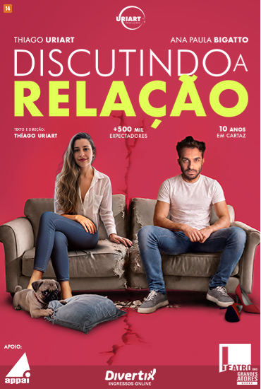 Capa da peça DR – Discutindo a Relação