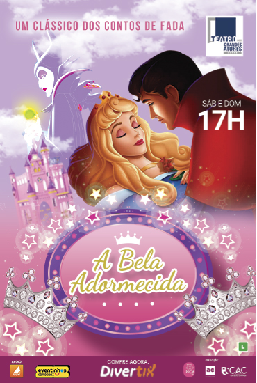 Capa da peça A Bela Adormecida