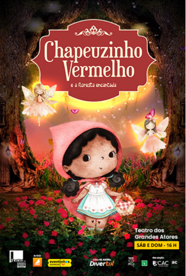 Capa da peça Chapeuzinho Vermelho