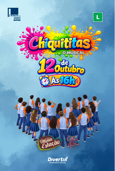 Capa da peça Chiquititas - o musical
