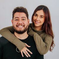 Edu Feltrin e Carol Barduk