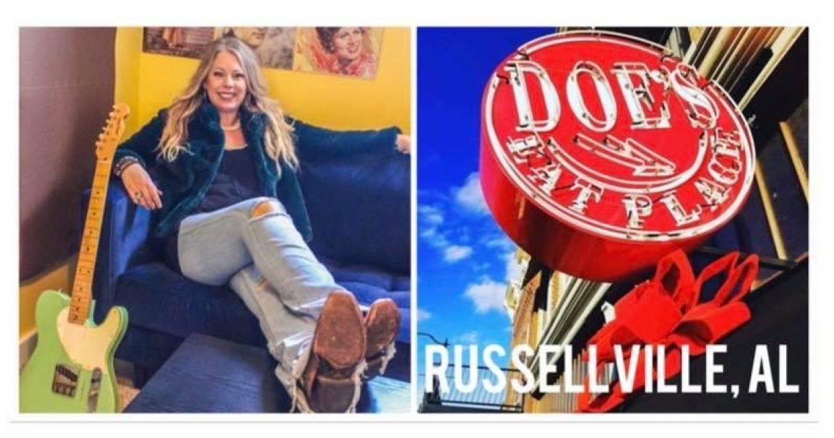 Ronda Ray at Doe’s Eat Place Russellville, AL Visit Florence