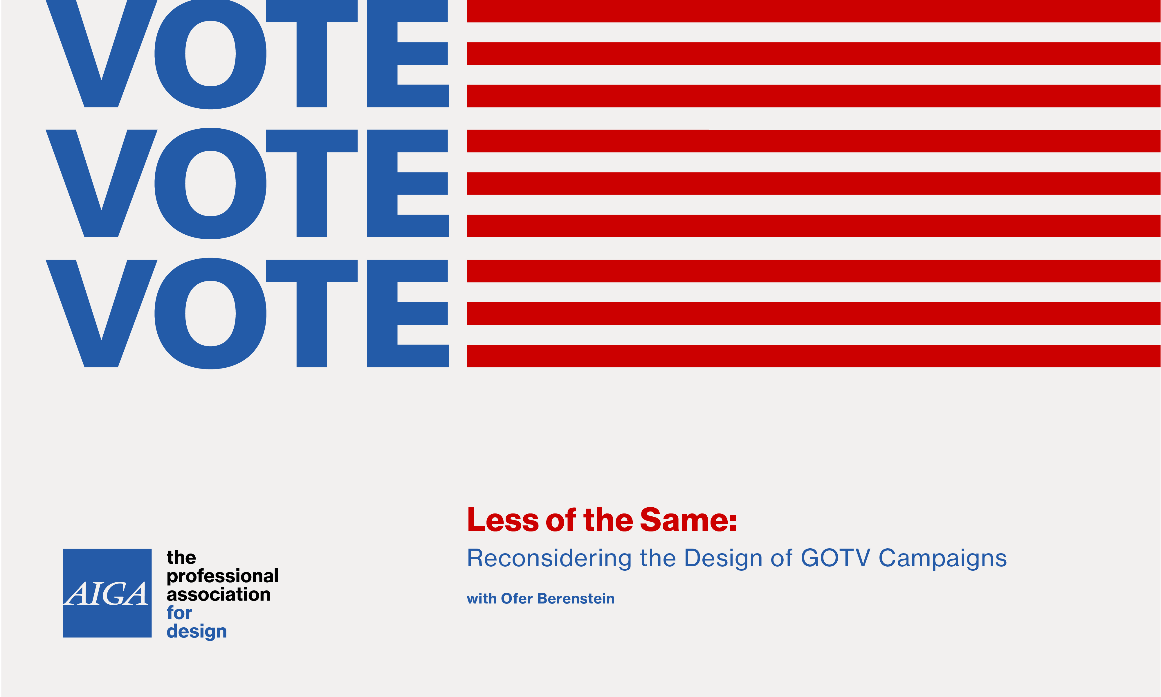 Less of the Same: Reconsidering the Design of GOTV Campaigns