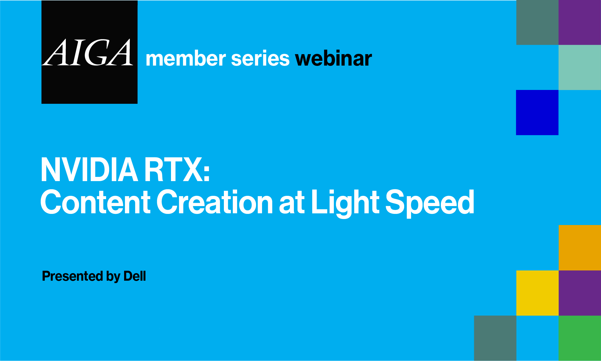 NVIDIA RTX: Content Creation at Light-speed