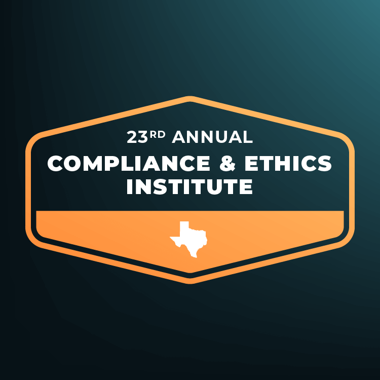 23rd Annual Compliance & Ethics Institute | Recorded Sessions