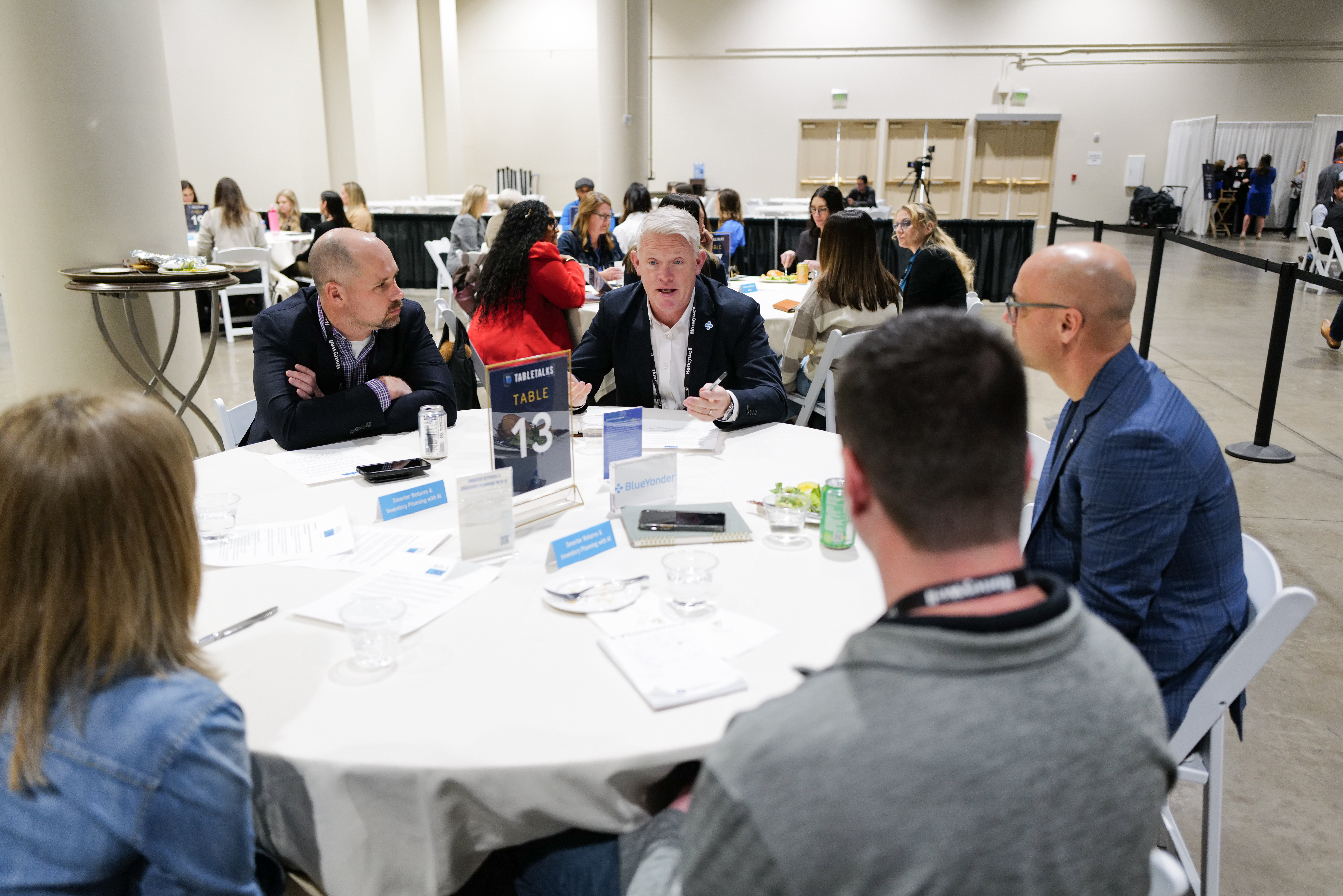 Retail supply chain leaders participating in a LINK Tabletalk discussion