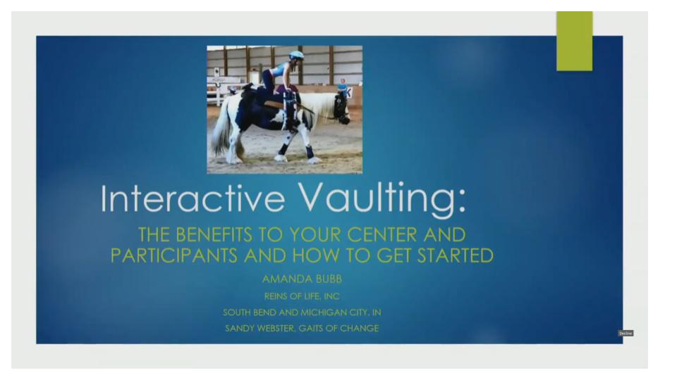 2019 CR - Interactive Vaulting: Benefits for Your Center