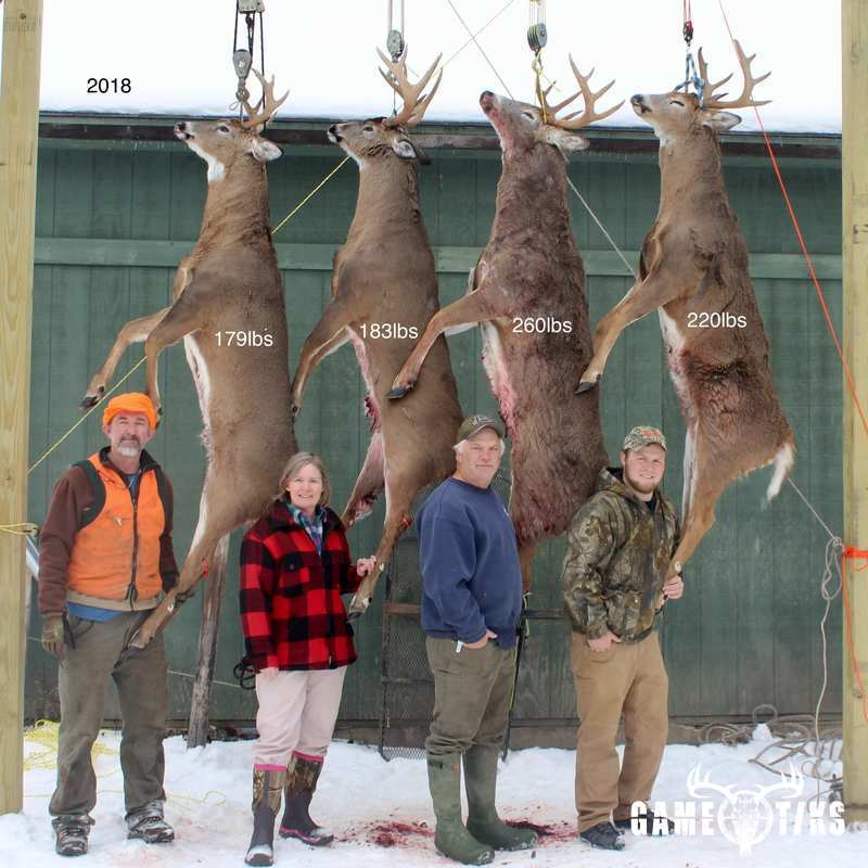 deer harvest by Tylor Kelly Camps