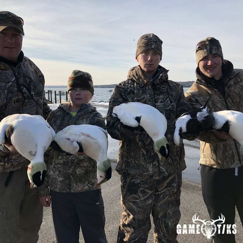 waterfowl harvest by Bold Coast Outfitters