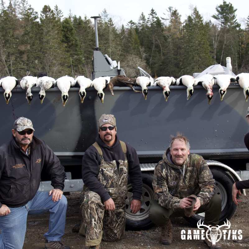 waterfowl harvest by Bold Coast Outfitters