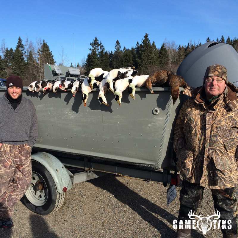 waterfowl harvest by Bold Coast Outfitters
