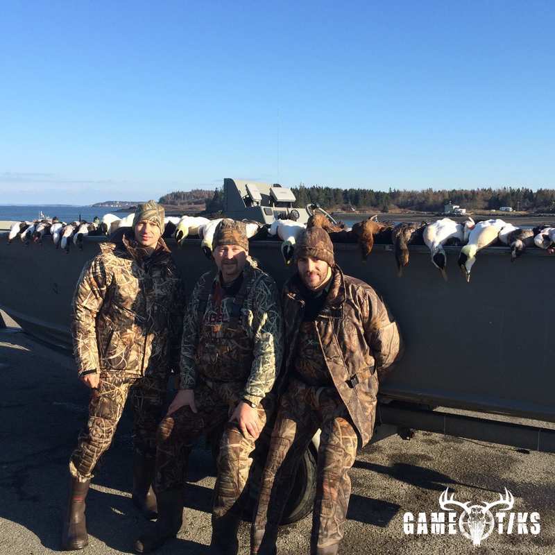 waterfowl harvest by Bold Coast Outfitters