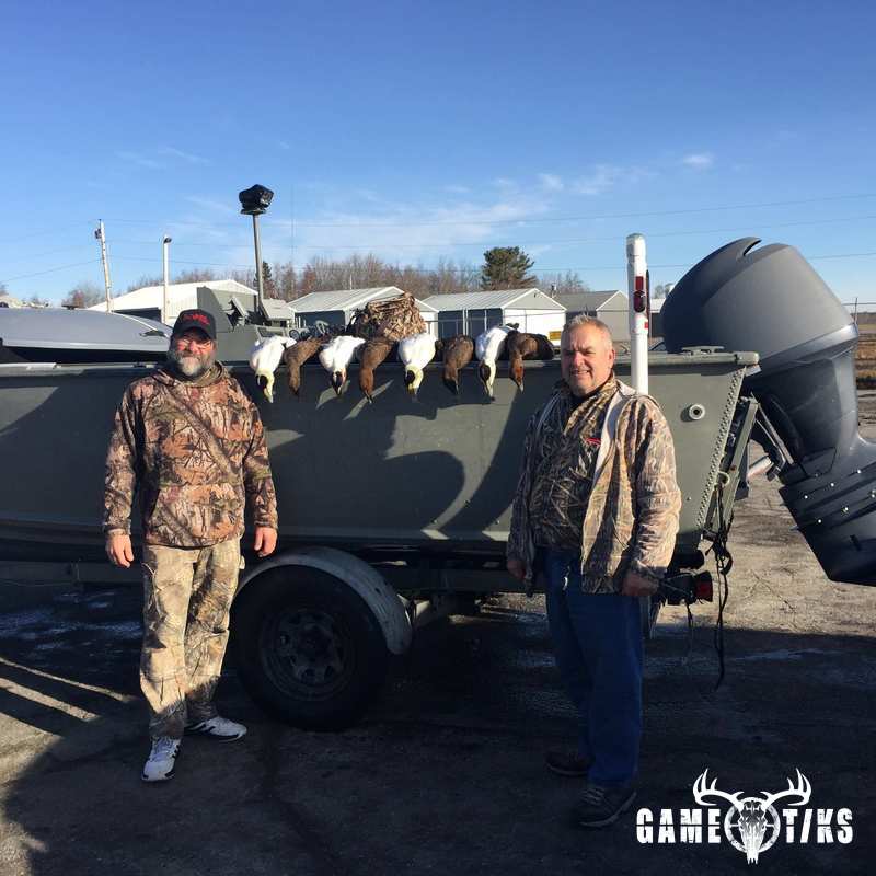 waterfowl harvest by Bold Coast Outfitters
