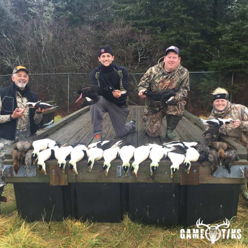 waterfowl harvest by Bold Coast Outfitters