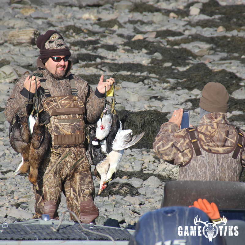 waterfowl harvest by Bold Coast Outfitters