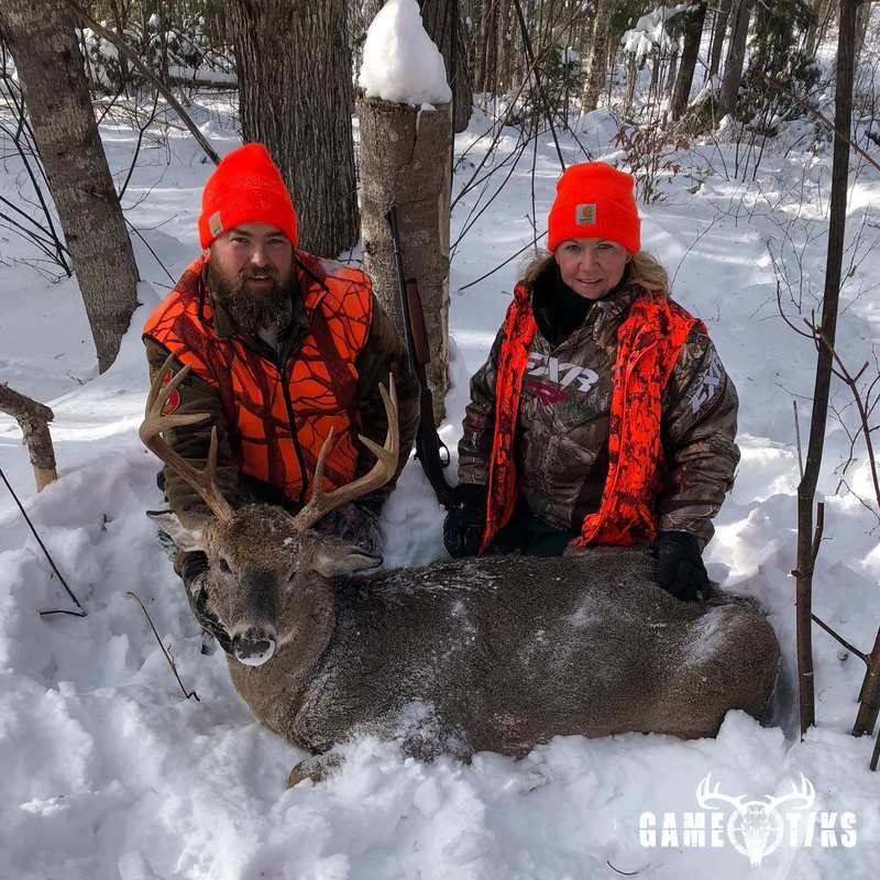 deer harvest by Dudley Brook Guide Service