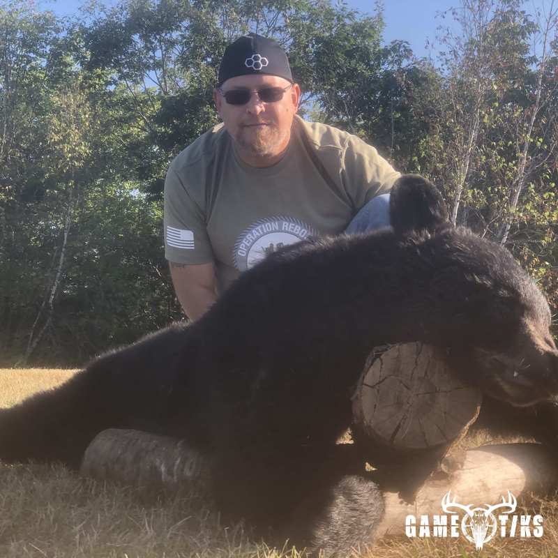 bear harvest by Operation ReBoot Outdoors