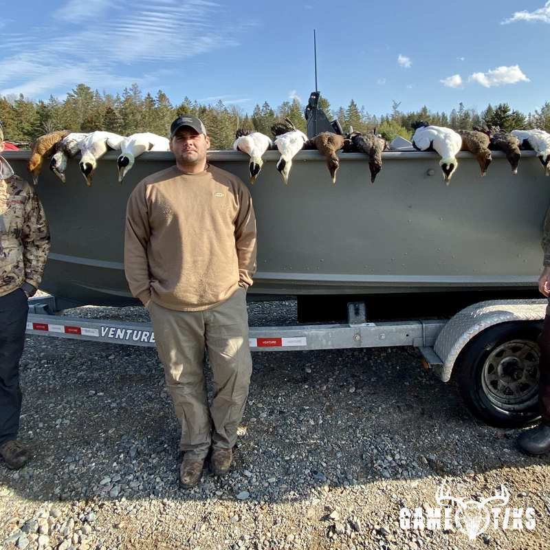 waterfowl harvest by Bold Coast Outfitters