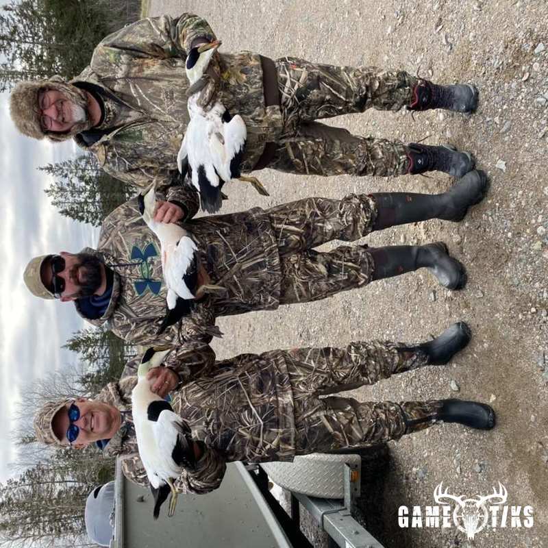 waterfowl harvest by Bold Coast Outfitters