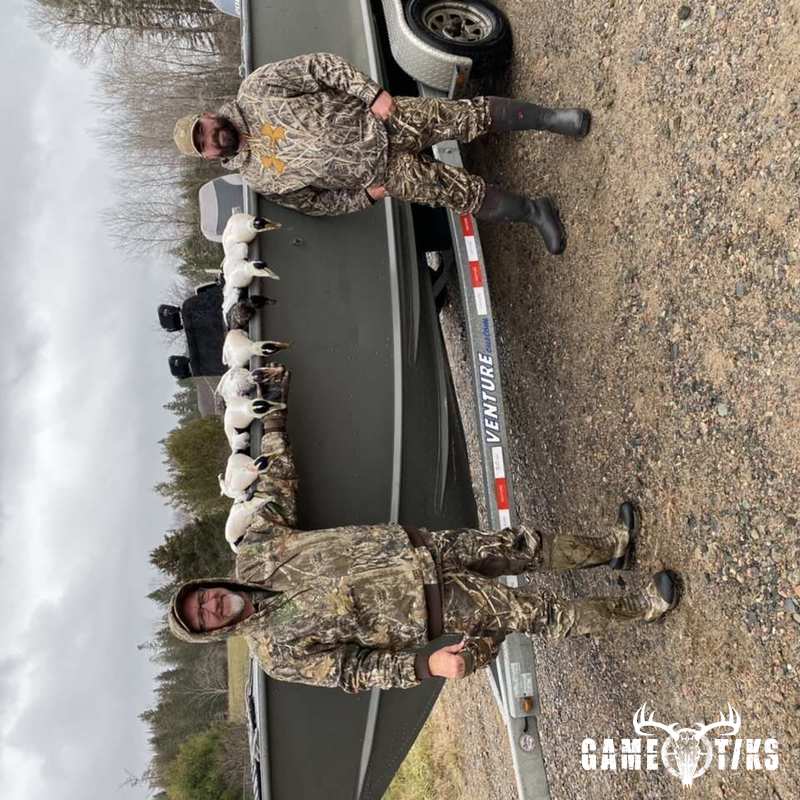 waterfowl harvest by Bold Coast Outfitters