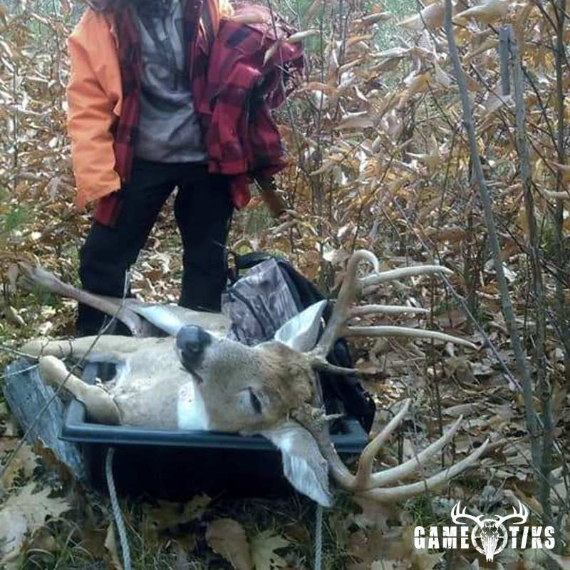 deer harvest by Troy Fields, Traditions Guide Service